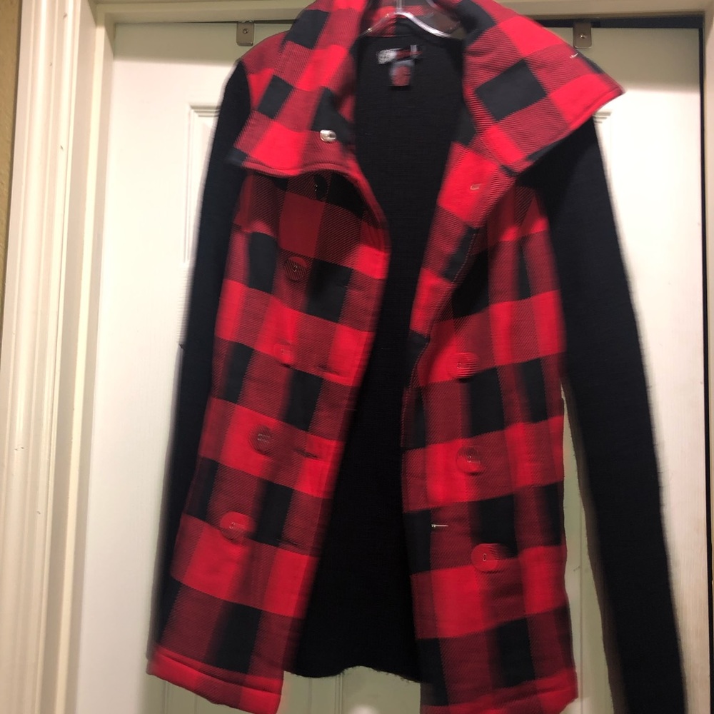 Red & Black Coat
